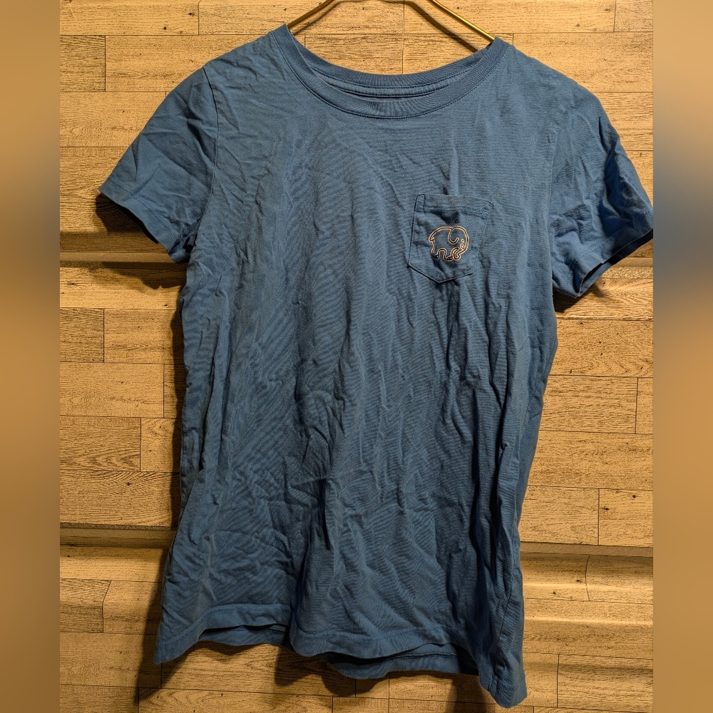 Ivory Ella Blue Short Sleeve Tee